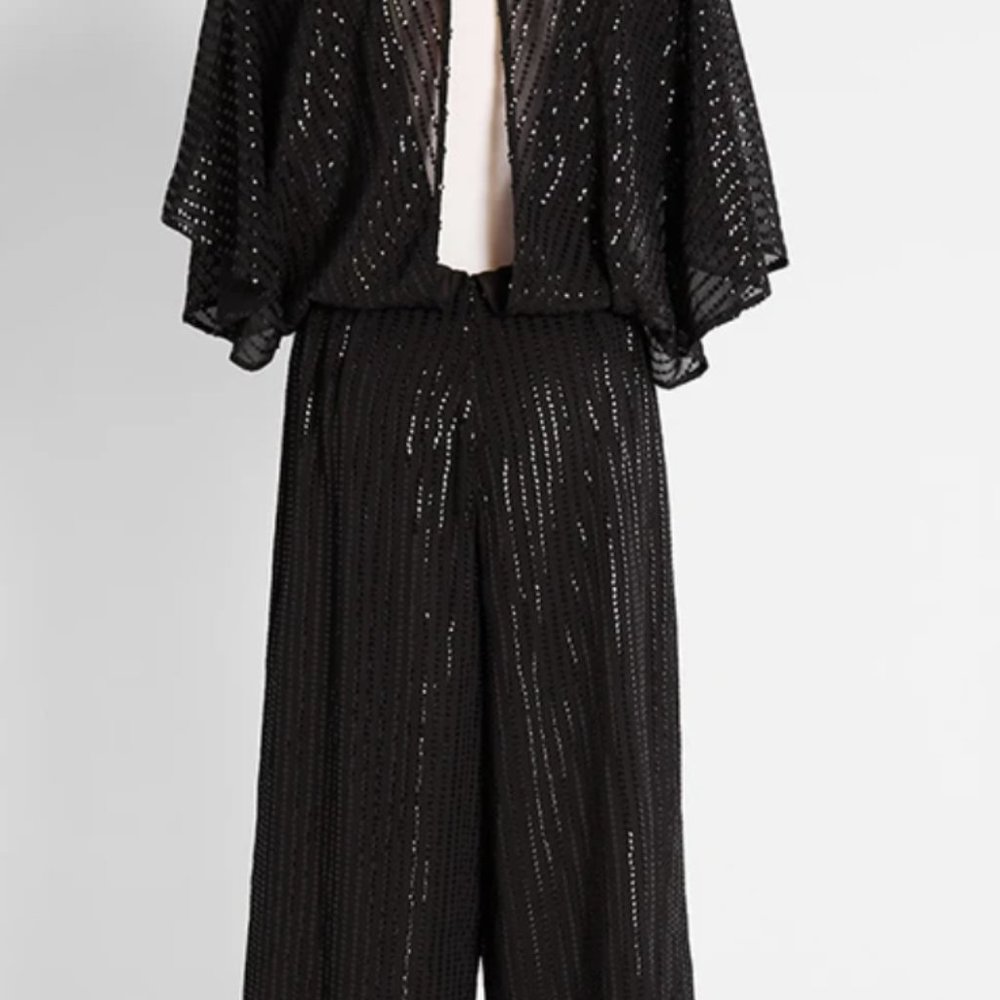 Twinkle Like Starlight Wide-Leg Jumpsuit - Picture 3 of 4